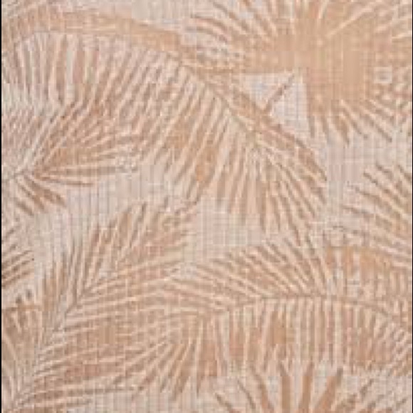 Zara Palm Trees T-shirt with Round Neckline- SZ S - Picture 4 of 6